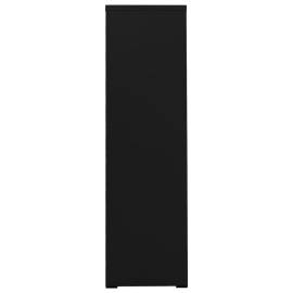 Fișet, negru, 90x46x164 cm, oțel, 4 image