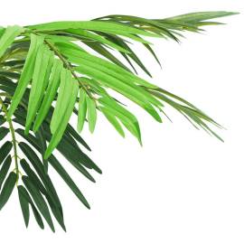 Plantă artificială palmier phoenix cu ghiveci, verde, 190 cm, 3 image