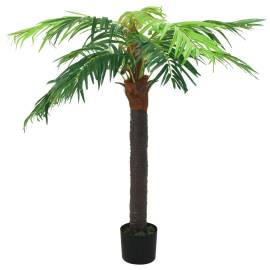 Plantă artificială palmier phoenix cu ghiveci, verde, 190 cm, 2 image