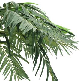 Plantă artificială palmier phoenix cu ghiveci, verde, 305 cm, 4 image