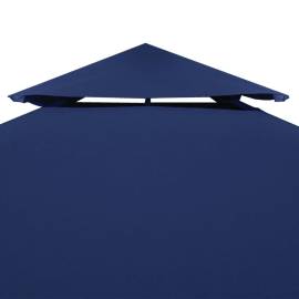 Copertină rezervă acoperiș pavilion, albastru, 3x3 m, 310 g/m², 5 image