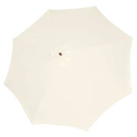 Umbrelă de soare, 300 x 258 cm, alb nisipiu, 3 image