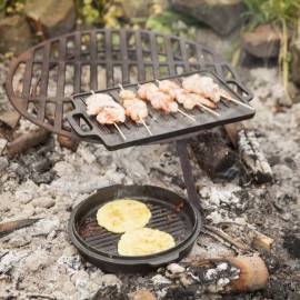 Esschert design set de gătit pentru camping, 7 piese, negru, ff240, 6 image