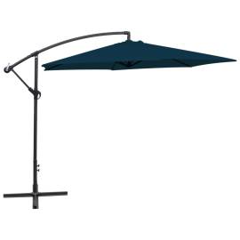 Umbrelă de soare suspendată, 3 m, albastru