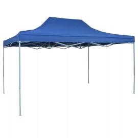 42510  foldable tent pop-up 3x4,5 m blue