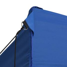 42512  foldable tent pop-up with 4 side walls 3x4,5 m blue, 6 image