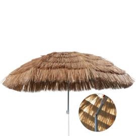 Hi umbrelă de plajă hawaï, bej, 160 cm, 2 image
