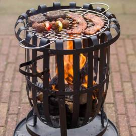 Redfire coș pentru foc dallas, negru, oțel, 4 image