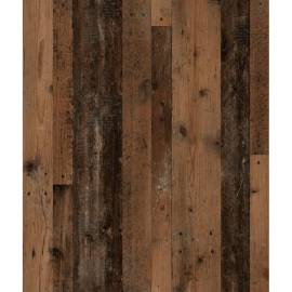 Fmd cuier haine de perete cu 4 compartimente, antracit și maro închis, 5 image