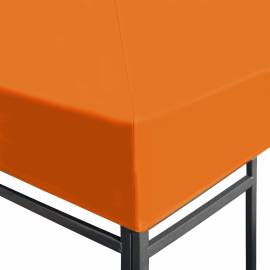 Acoperiș de pavilion, 310 g/m², portocaliu, 3 x 3 m, 5 image
