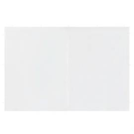 Perete lateral cort petrecere, 2 buc., alb, pe, cu fermoar, 3 image