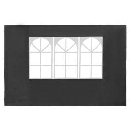 Perete lateral cort petrecere, 2 buc,antracit, pe, cu fereastră, 3 image