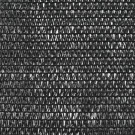 Plasă de teren de tenis, negru, 2x100 m, hdpe, 2 image