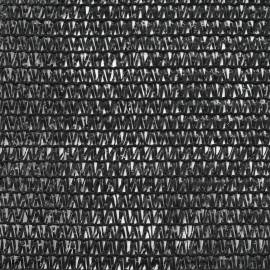 Plasă teren de tenis, negru, 1x25 m, hdpe, 2 image