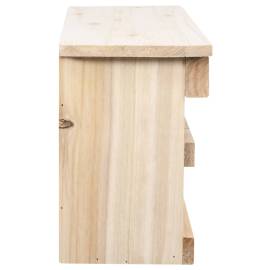Căsuță de vrăbii cu 5 încăperi, 68 x 15 x 21 cm, lemn de brad, 4 image