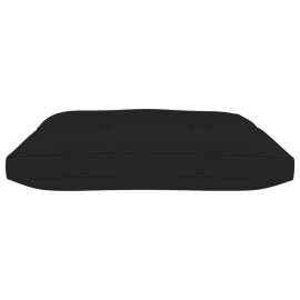 Pernă de canapea din paleți, negru, 60 x 61 x 10 cm, 4 image