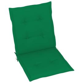 Perne scaun de grădină, 2 buc., verde, 100x50x3 cm, 3 image