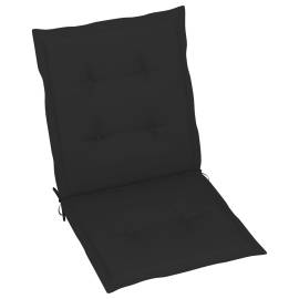 Perne scaun de grădină, 4 buc., negru, 100x50x3 cm, 3 image