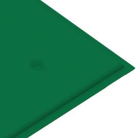 Pernă pentru bancă de grădină, verde, 200x50x3 cm, 4 image