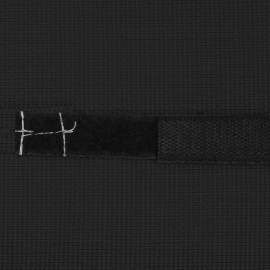 Tetieră pentru șezlong, negru, 40 x 7,5 x 15 cm, textilenă, 5 image