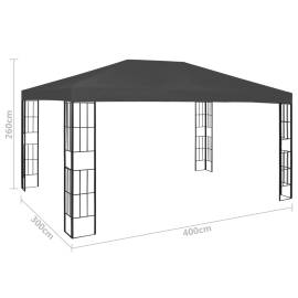 Pavilion, antracit, 3 x 4 m, 7 image