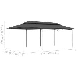 Pavilion, antracit, 600 x 298 x 270 cm, 6 image
