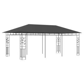 Pavilion cu plasă anti-țânțari, antracit, 6 x 3 x 2,73 m, 2 image
