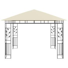 Pavilion cu plasă anti-țânțari, crem, 3x3x2,73 m, 180 g/m², 3 image