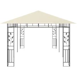 Pavilion cu plasă anti-țânțari, crem, 6 x 3 x 2,73 m, 4 image