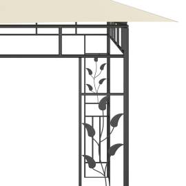 Pavilion cu plasă anti-țânțari, crem, 6 x 3 x 2,73 m, 5 image