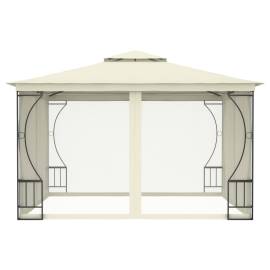 Pavilion cu plase, crem, 300 x 300 x 265 cm, 3 image