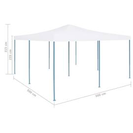 Pavilion pliabil, alb, 5 x 5 m, 7 image
