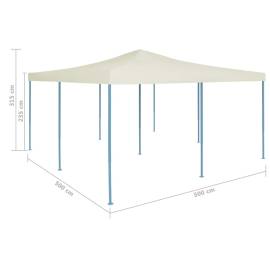 Pavilion pliabil, crem, 5 x 5 m, 7 image