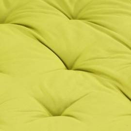Pernă podea canapea din paleți, verde, 120 x 40 x 7 cm, bumbac, 2 image