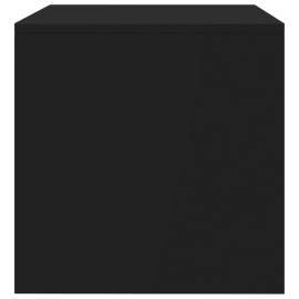 Comodă tv, negru, 100 x 40 x 40 cm, pal, 5 image