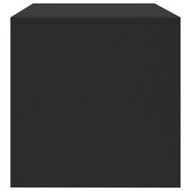 Comodă tv, negru, 120 x 40 x 40 cm, pal, 5 image