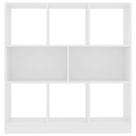 Bibliotecă, alb, 97,5x29,5x100 cm, pal, 4 image