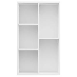 Bibliotecă/servantă, alb, 50x25x80 cm, pal, 6 image