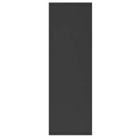 Bibliotecă/servantă, negru, 50x25x80 cm, pal, 7 image