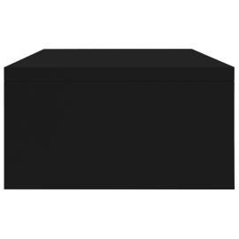 Suport monitor, negru, 42 x 24 x 13 cm, pal, 5 image