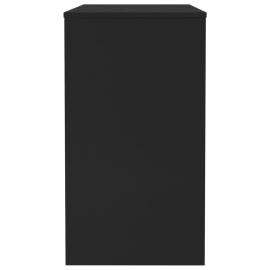 Birou, negru, 90 x 40 x 72 cm, pal, 5 image