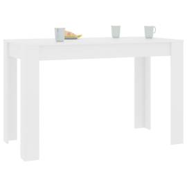 Masă de bucătărie, alb, 120 x 60 x 76 cm, pal, 3 image