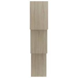 Rafturi de perete, cub, stejar sonoma, 84,5x15x27 cm, pal, 5 image