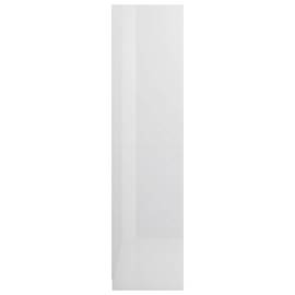 Șifonier, alb extralucios, 100x50x200 cm, pal, 5 image