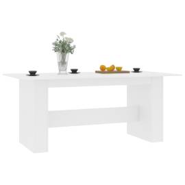Masă de bucătărie, alb, 180 x 90 x 76 cm, pal, 3 image