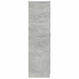 Șifonier, gri beton, 80x52x180 cm, pal, 7 image