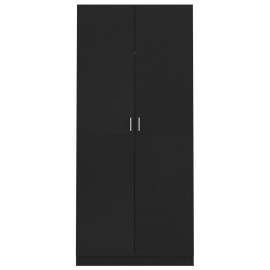 Șifonier, negru, 90x52x200 cm, pal, 6 image