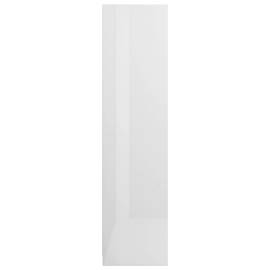 Șifonier cu sertare, alb extralucios, 50x50x200 cm, pal, 5 image