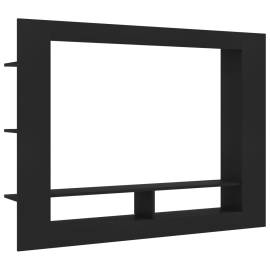 Comodă tv, negru, 152 x 22 x 113 cm, pal, 2 image