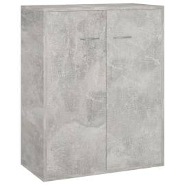 Servantă, gri beton, 60 x 30 x 75 cm, pal, 2 image